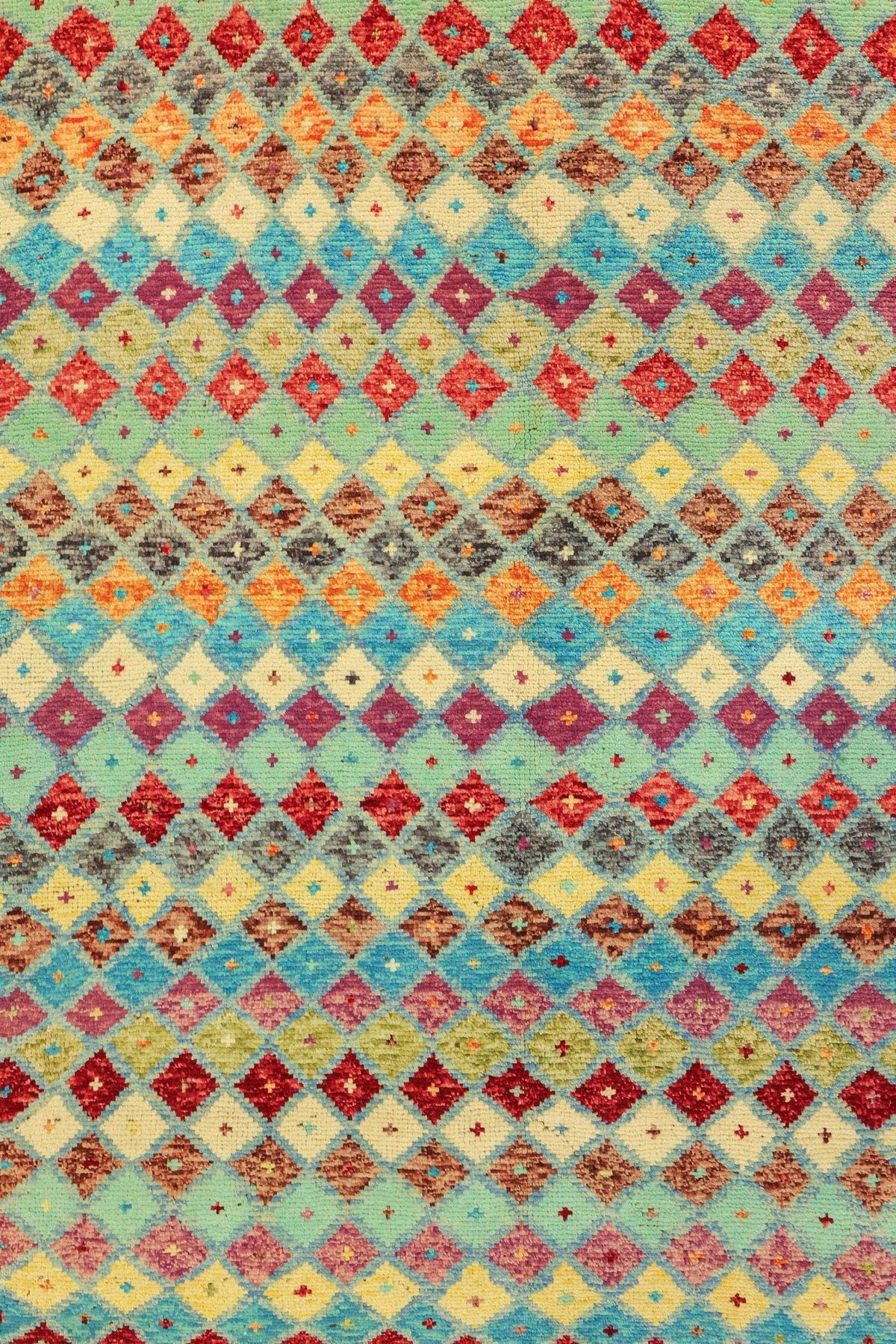Maimana Handwoven Tribal Rug, J79493