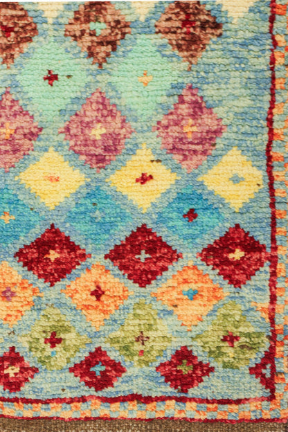 Maimana Handwoven Tribal Rug, J79493