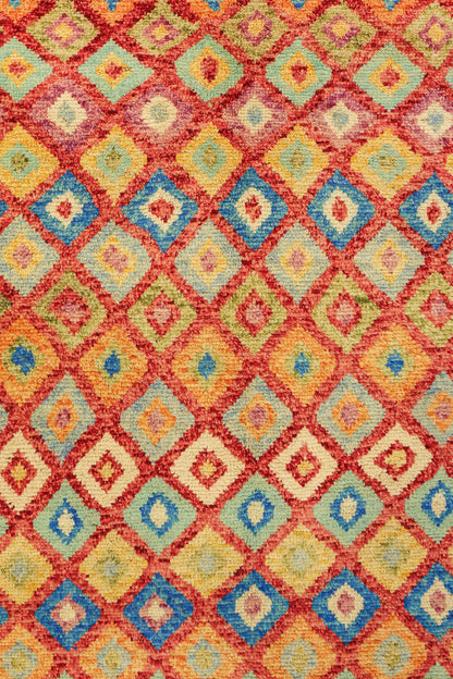 Maimana Handwoven Tribal Rug, J79496