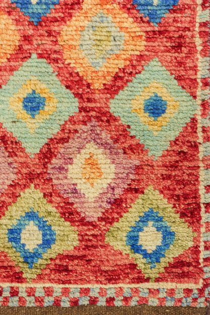 Maimana Handwoven Tribal Rug, J79496