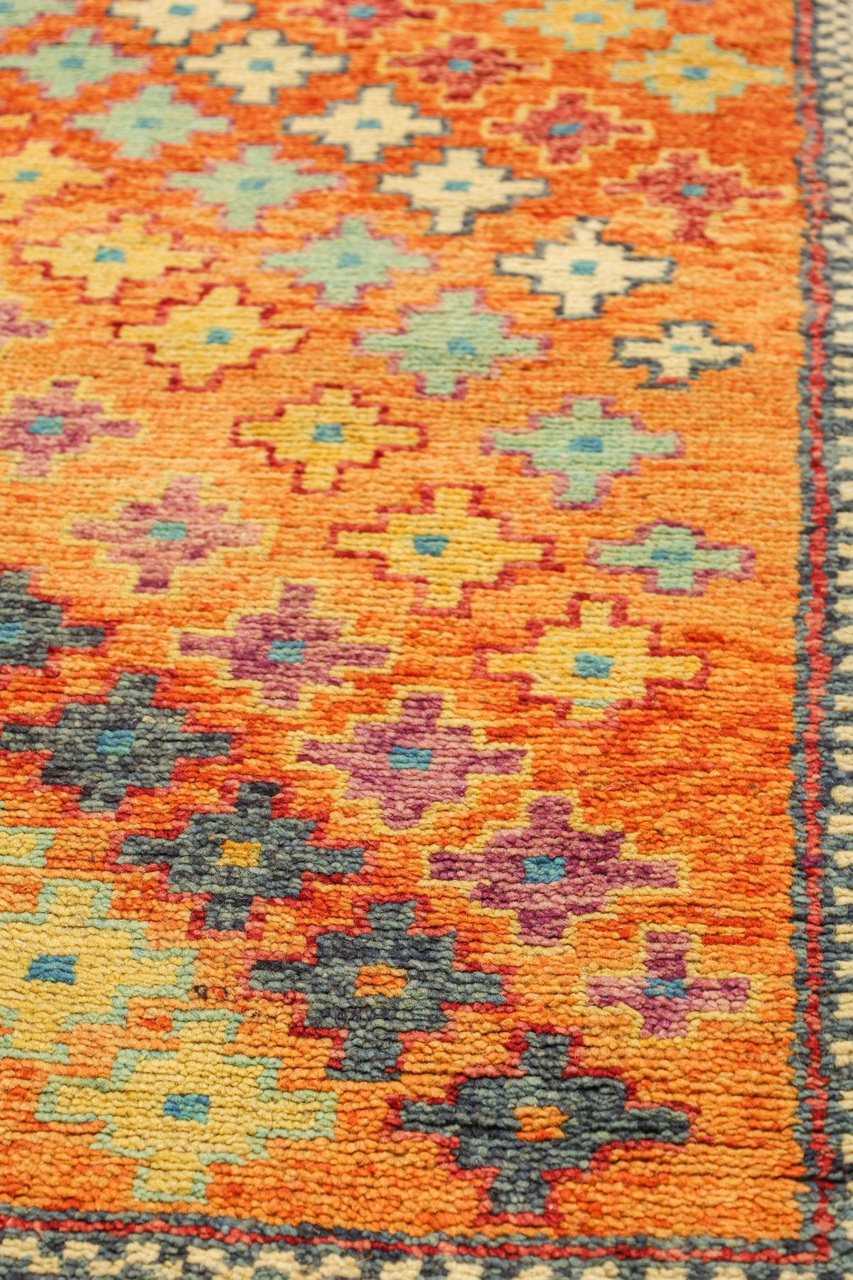 Maimana Handwoven Tribal Rug, J79497