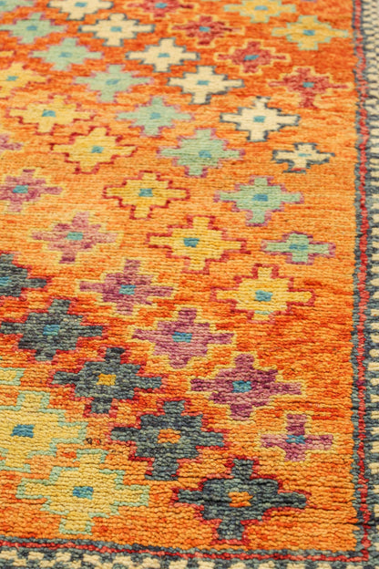Maimana Handwoven Tribal Rug, J79497