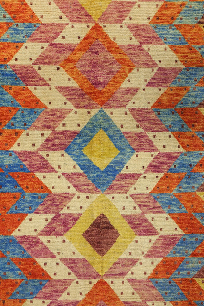 Maimana Handwoven Tribal Rug, J79499