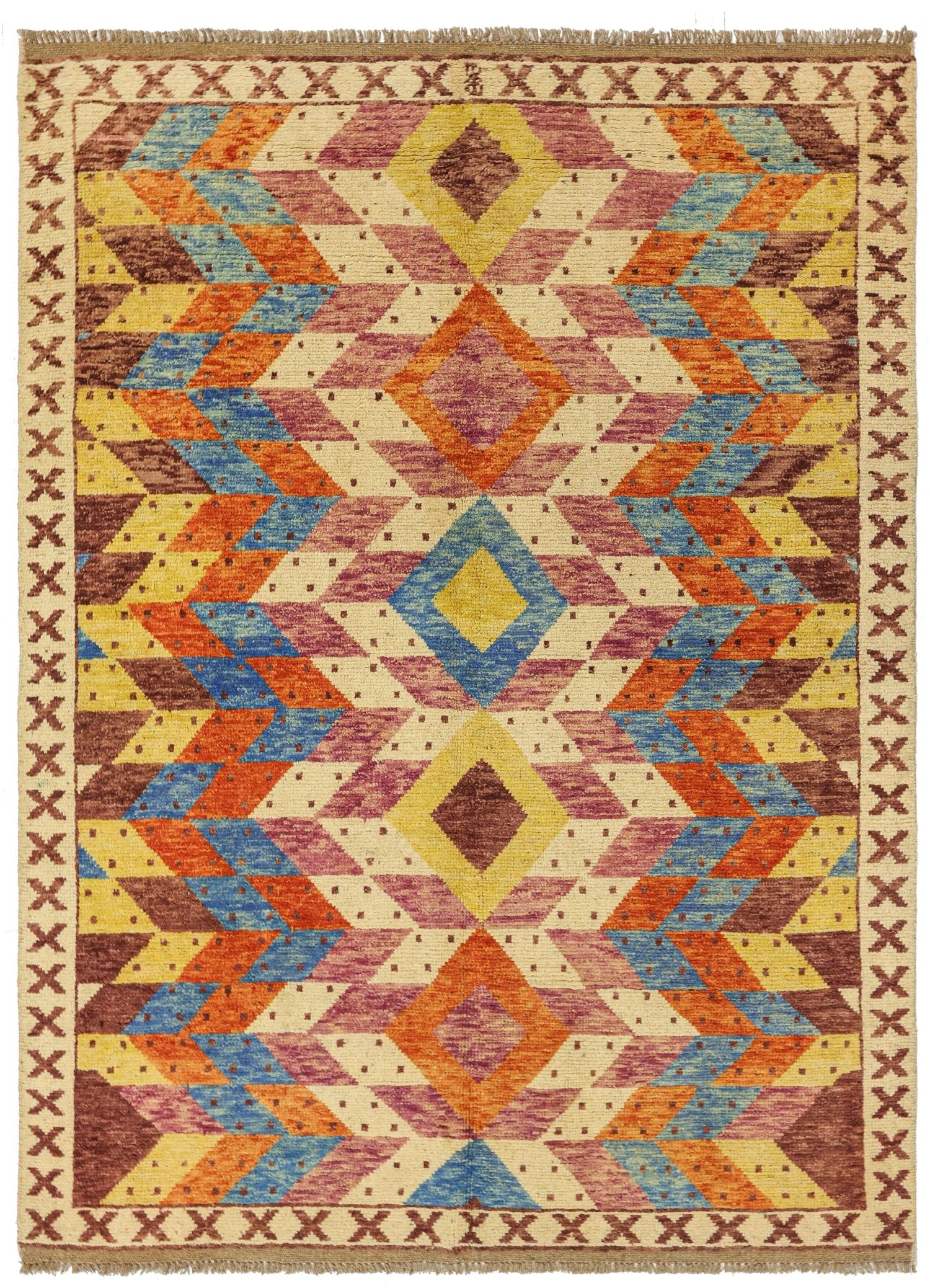 Maimana Handwoven Tribal Rug | Landry & Arcari – Landry & Arcari Rugs ...