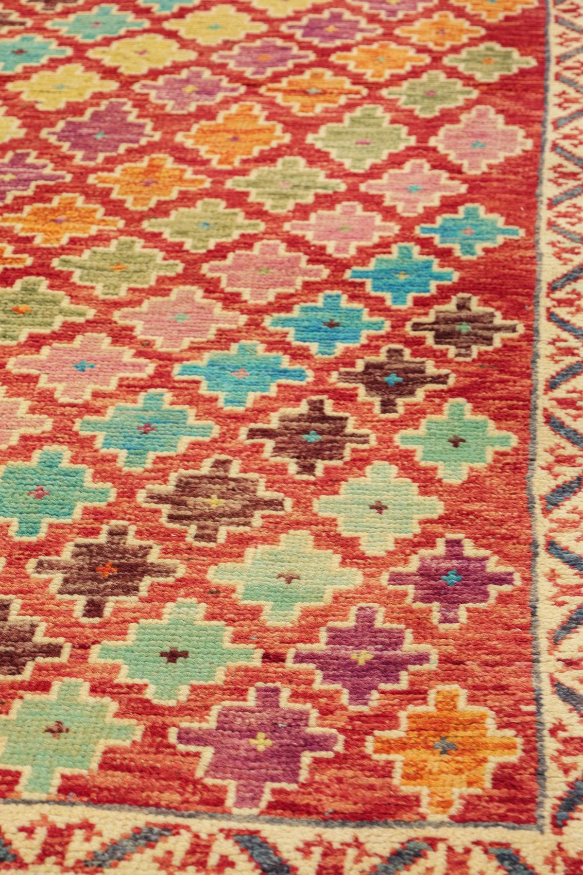 Maimana Handwoven Tribal Rug, J79500