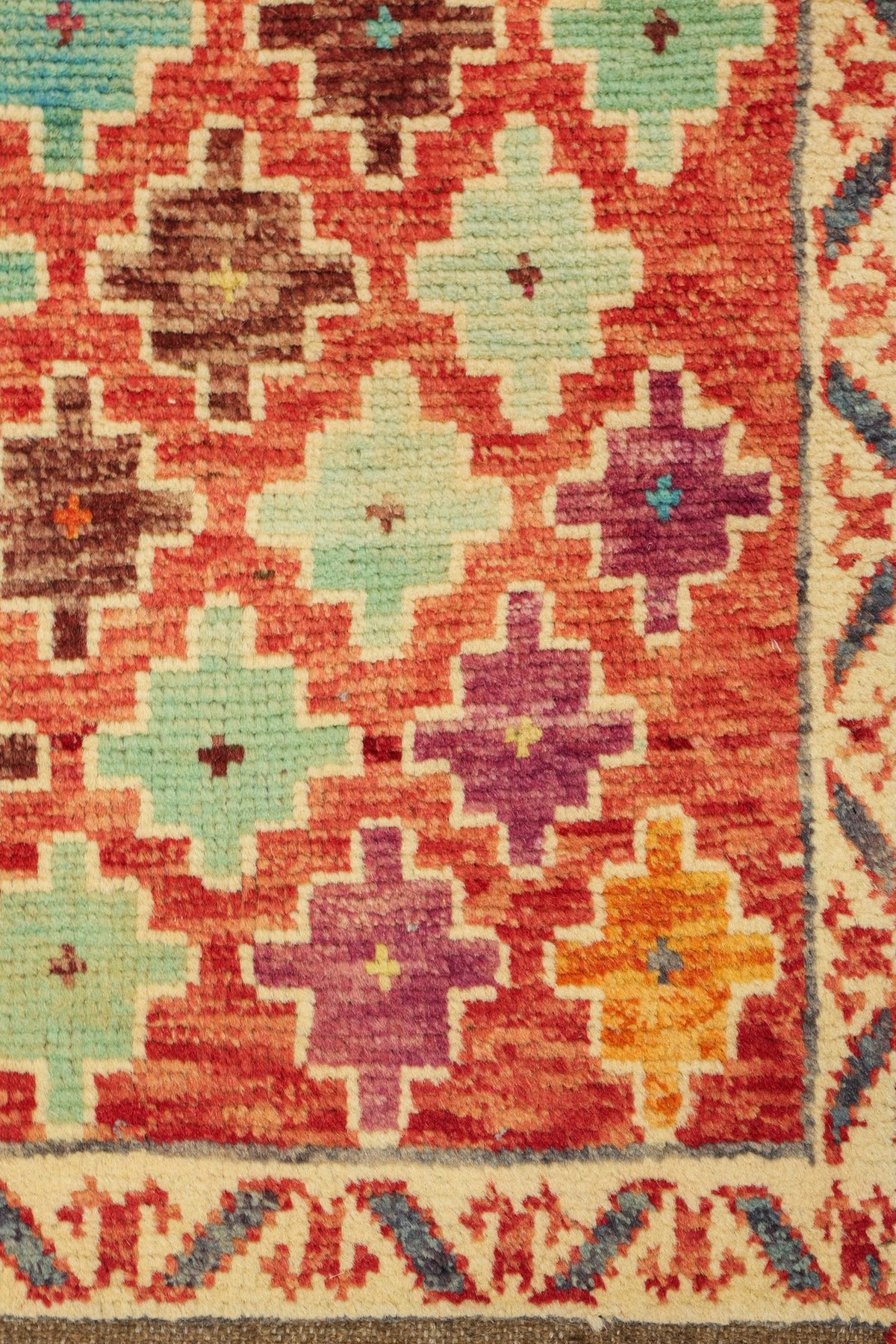Maimana Handwoven Tribal Rug, J79500