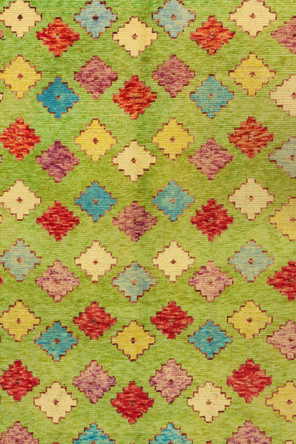 Maimana Handwoven Tribal Rug, J79501