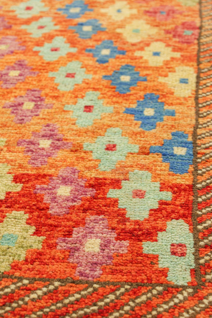 Maimana Handwoven Tribal Rug, J79504