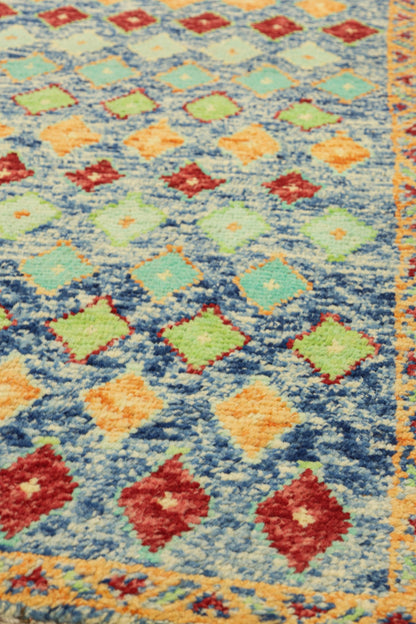 Maimana Handwoven Tribal Rug, J79505