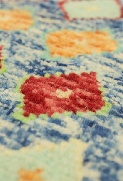 Maimana Handwoven Tribal Rug, J79505