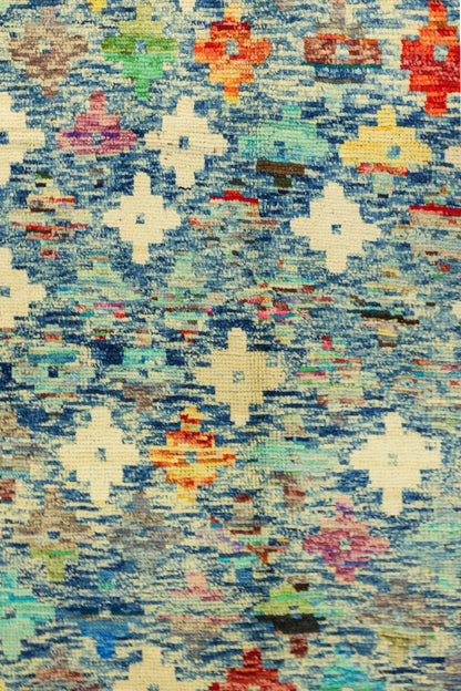 Maimana Handwoven Tribal Rug, J79506