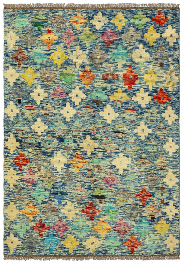 Maimana Handwoven Tribal Rug, J79506