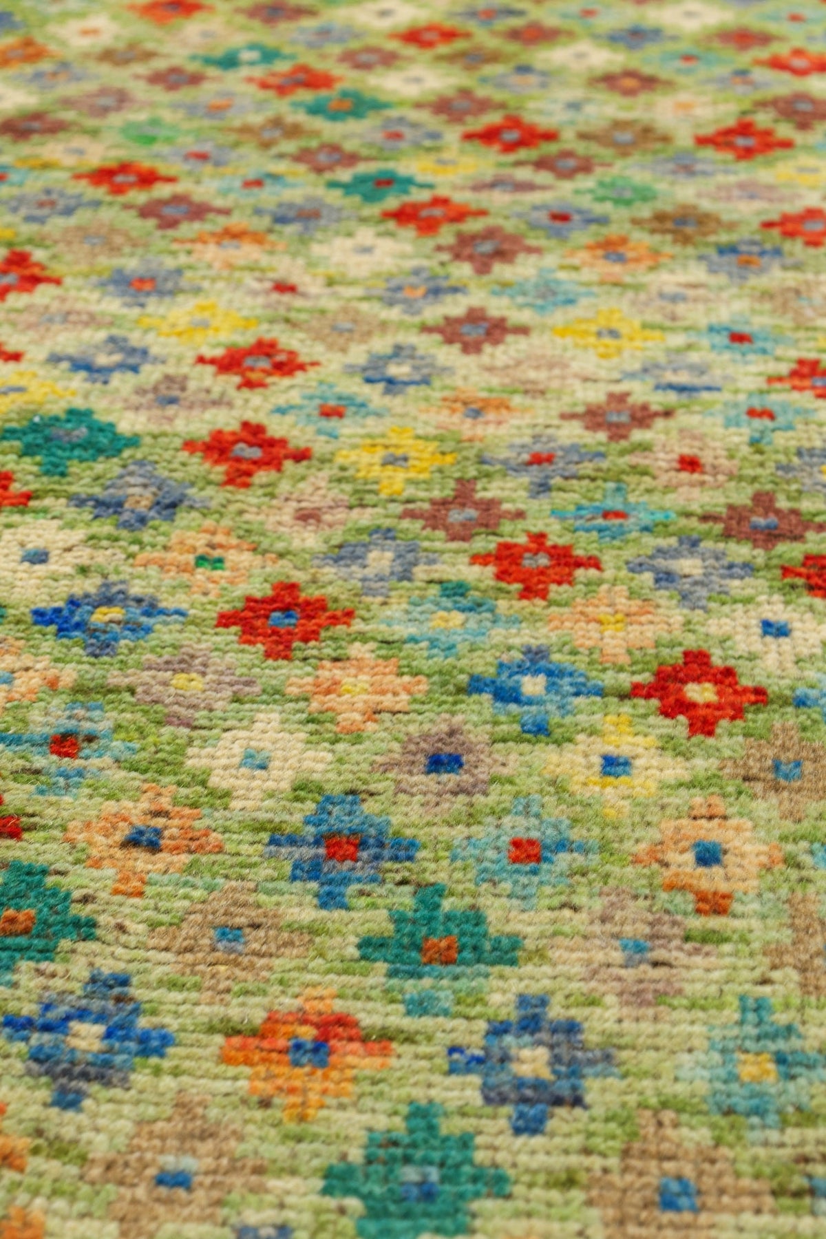 Maimana Handwoven Tribal Rug, J79508