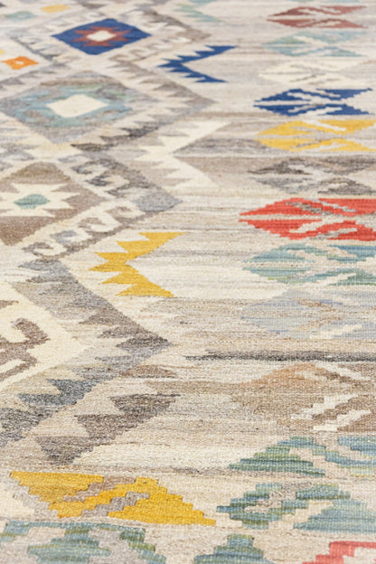 Maimana Handwoven Tribal Rug, J89083