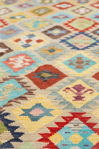 Maimana Handwoven Tribal Rug, J89086