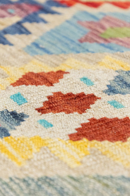 Maimana Handwoven Tribal Rug, J89086