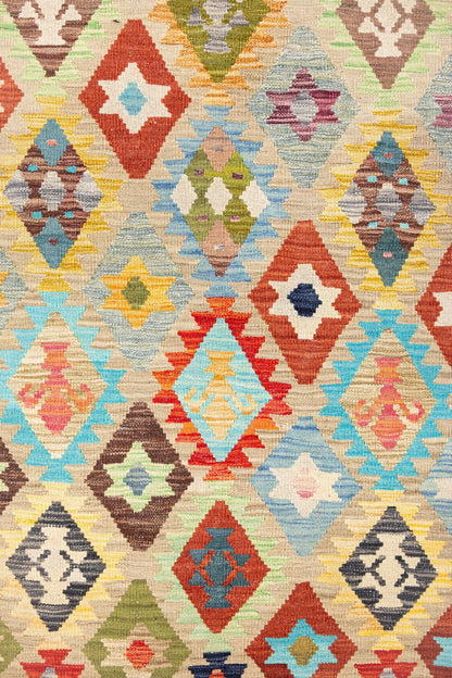 Maimana Handwoven Tribal Rug, J89086