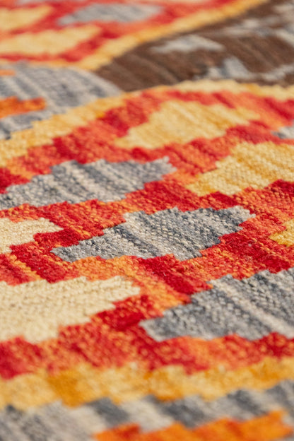 Maimana Handwoven Tribal Rug, J89087