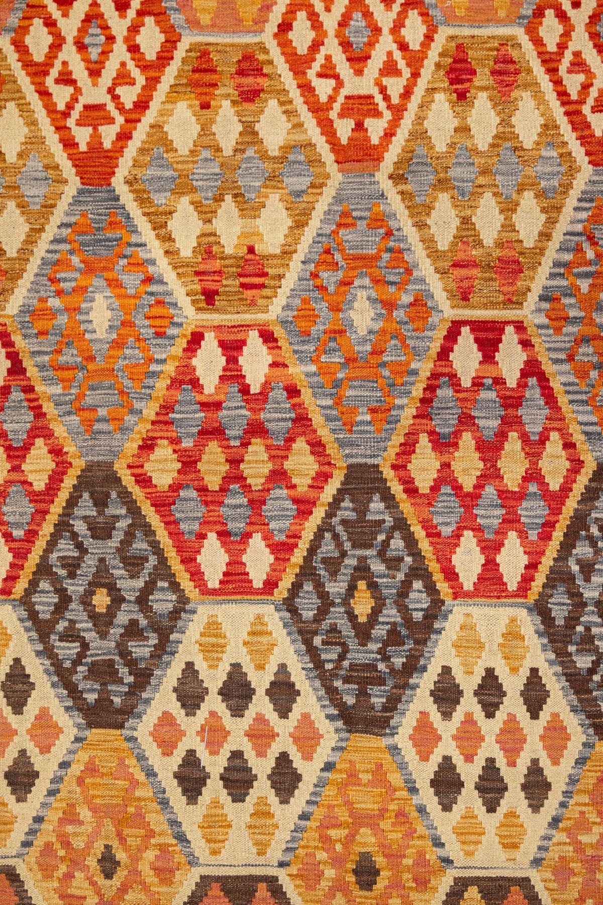Maimana Handwoven Tribal Rug, J89087