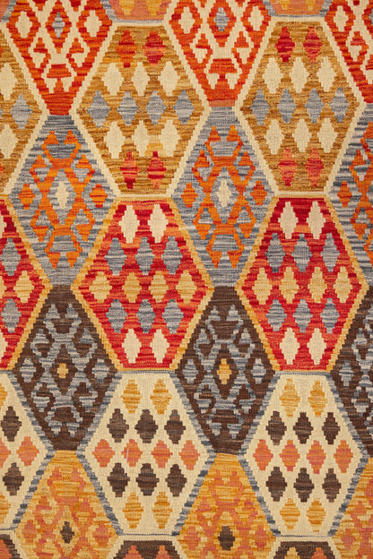 Maimana Handwoven Tribal Rug, J89087