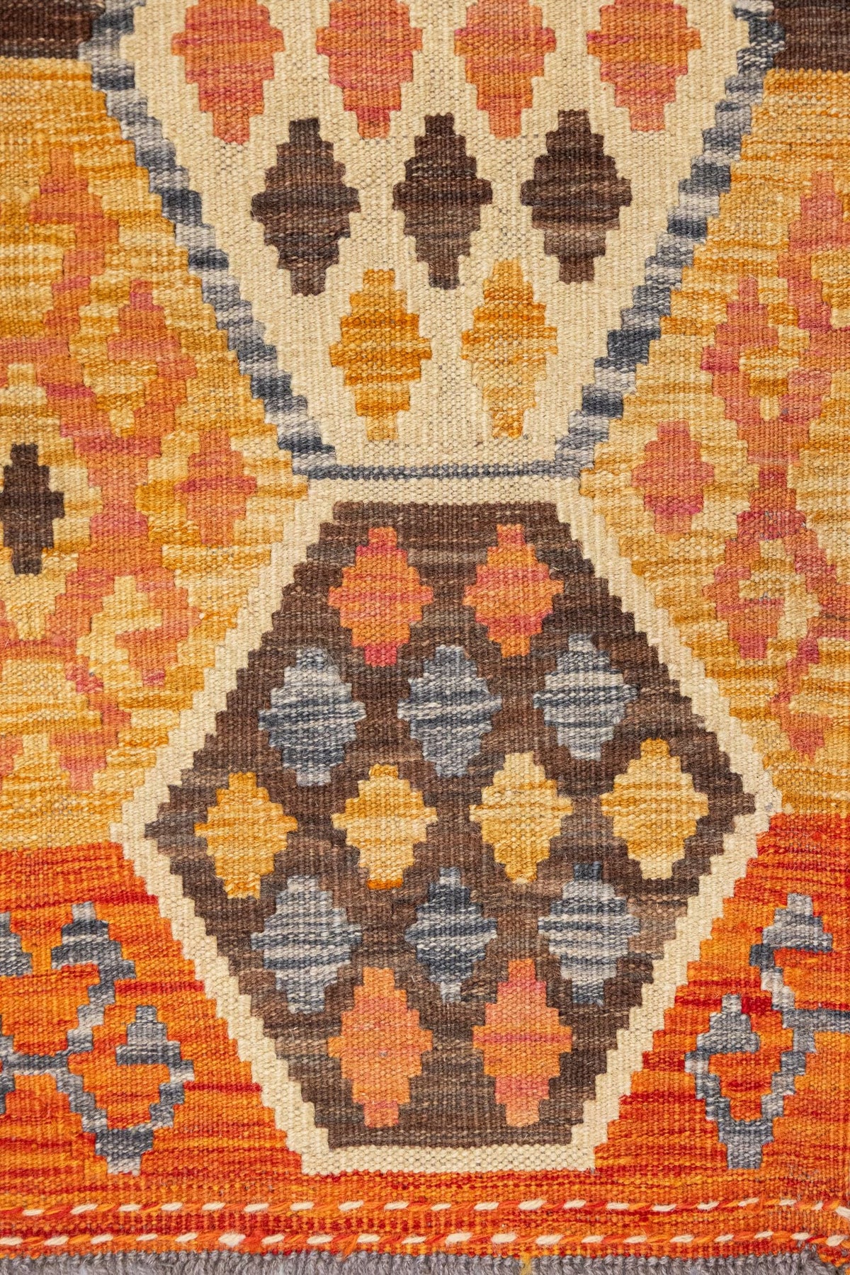 Maimana Handwoven Tribal Rug, J89087