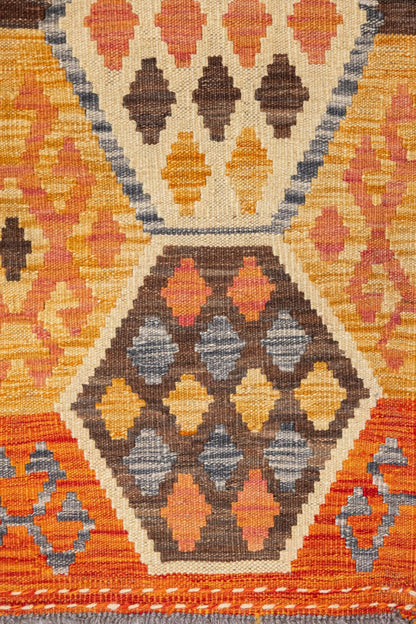 Maimana Handwoven Tribal Rug, J89087