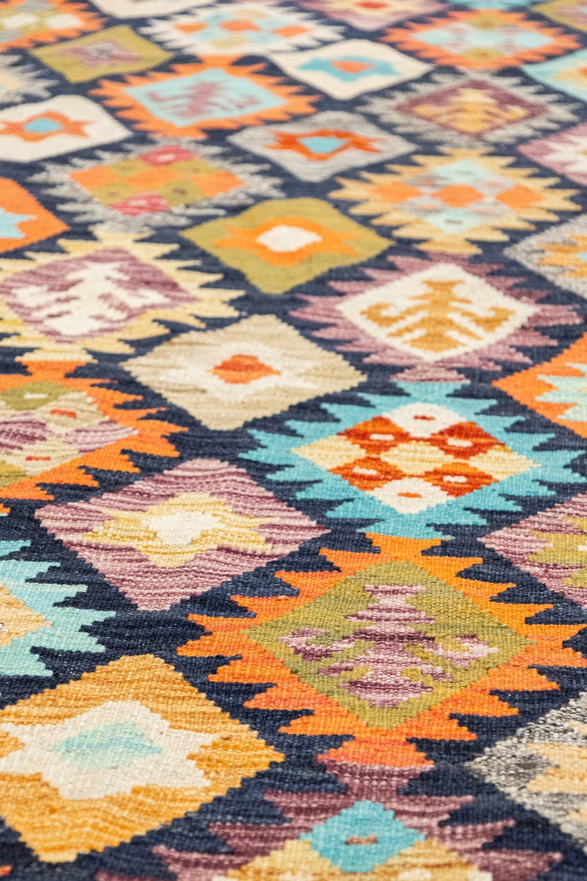 Maimana Handwoven Tribal Rug, J89099