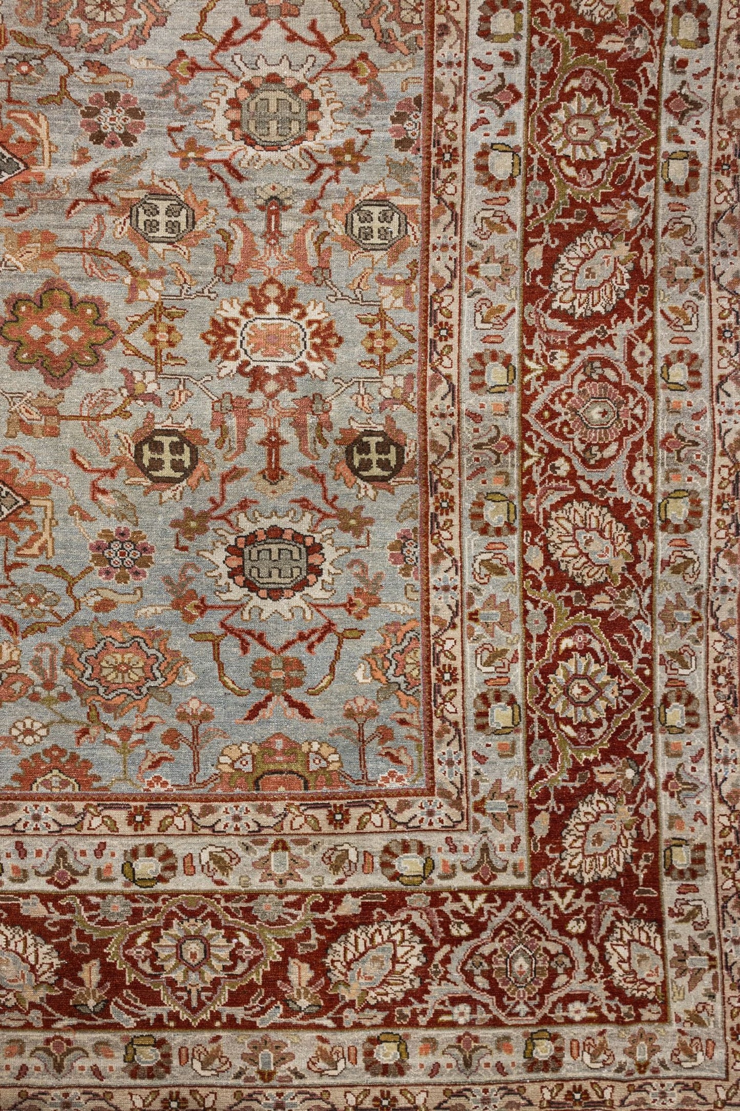 Vintage Malayer Handwoven Tribal Rug, J73665