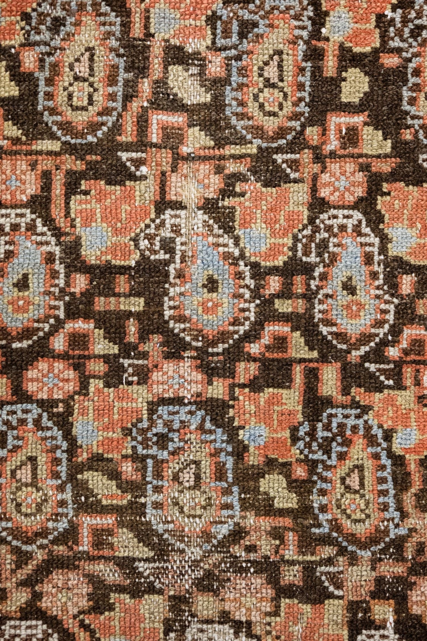Vintage Malayer Handwoven Tribal Rug, J73949