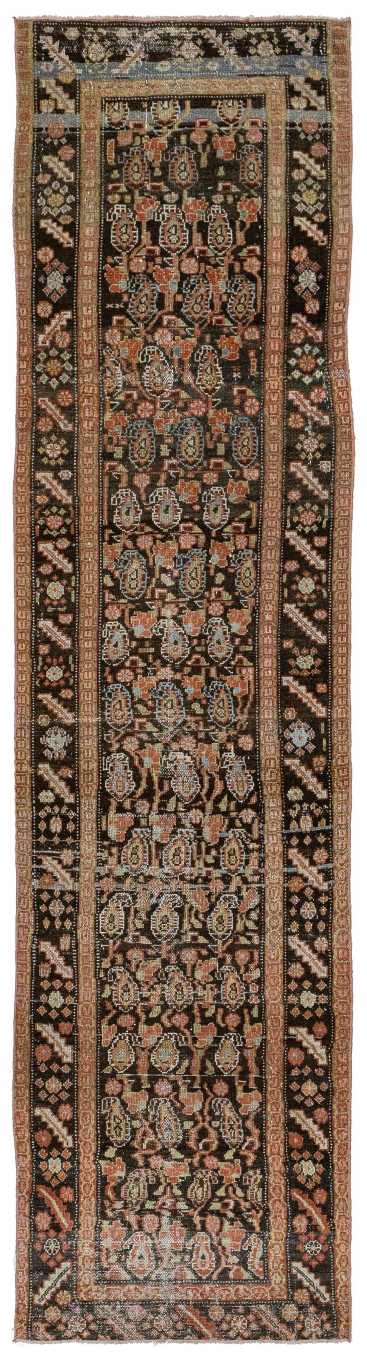 Vintage Malayer Handwoven Tribal Rug