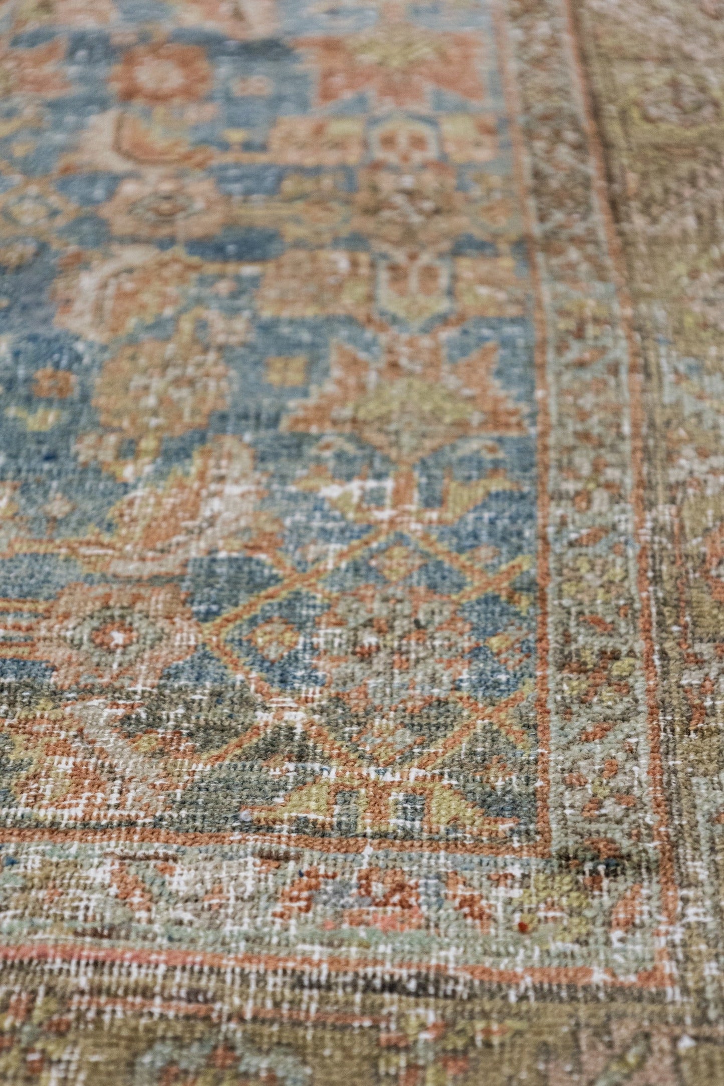 Vintage Malayer Handwoven Tribal Rug, J75889