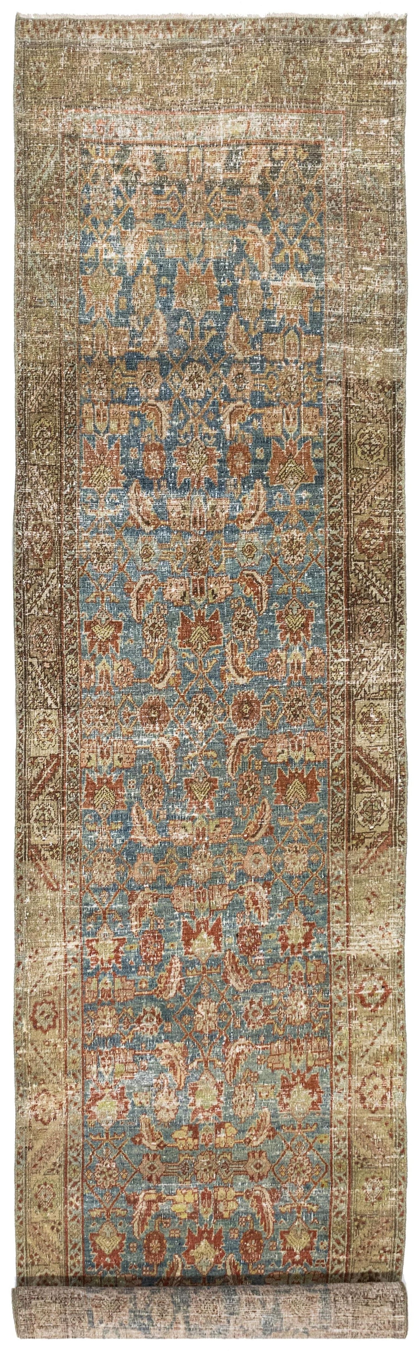 Vintage Malayer Handwoven Tribal Rug