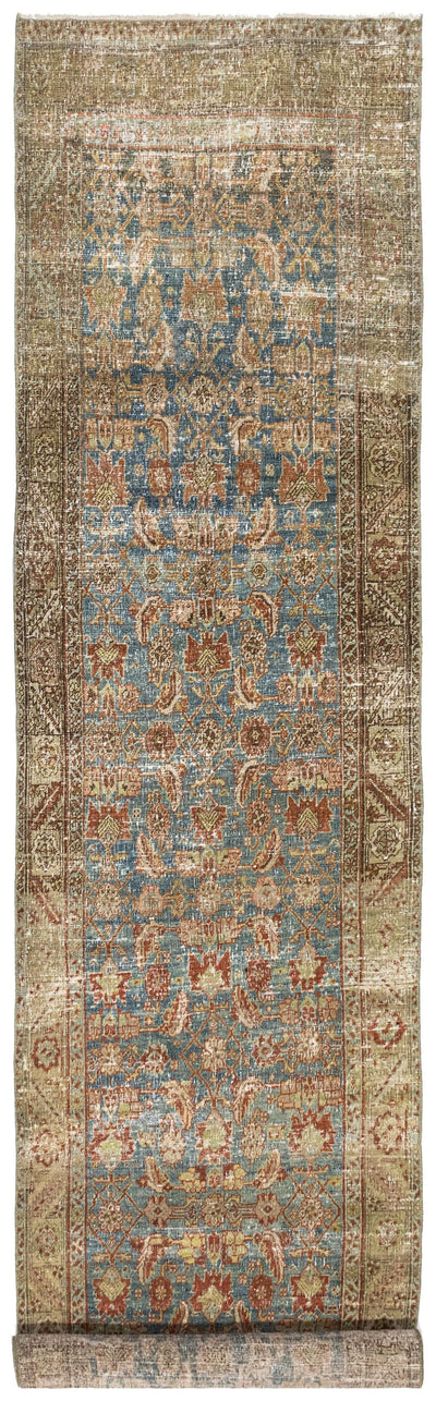 Vintage Malayer Handwoven Tribal Rug