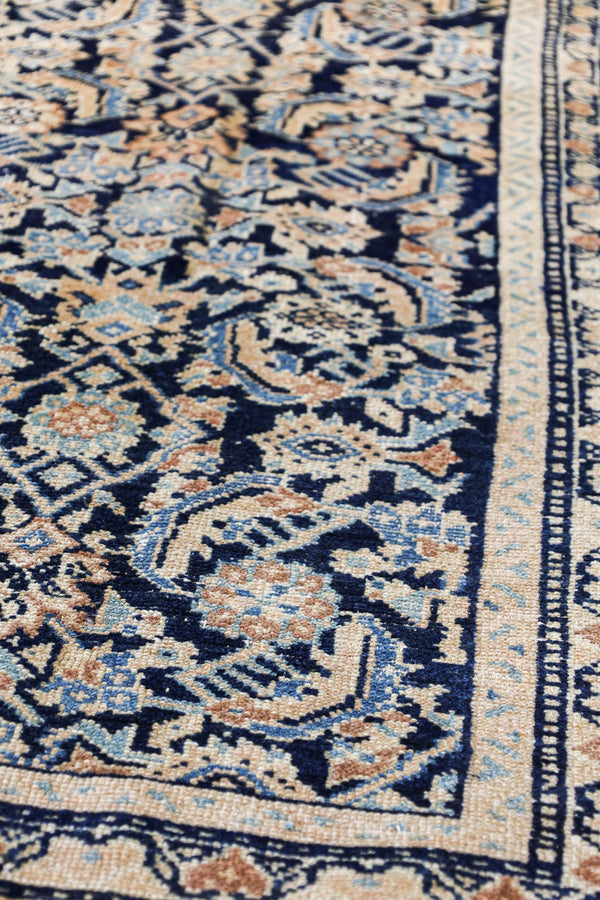 Vintage Malayer Handwoven Tribal Rug, J79417