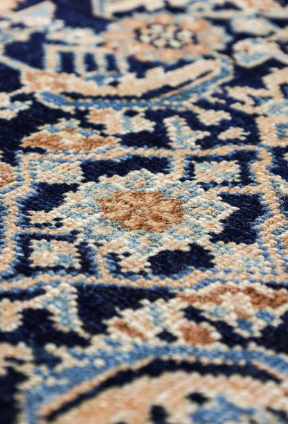 Vintage Malayer Handwoven Tribal Rug, J79417