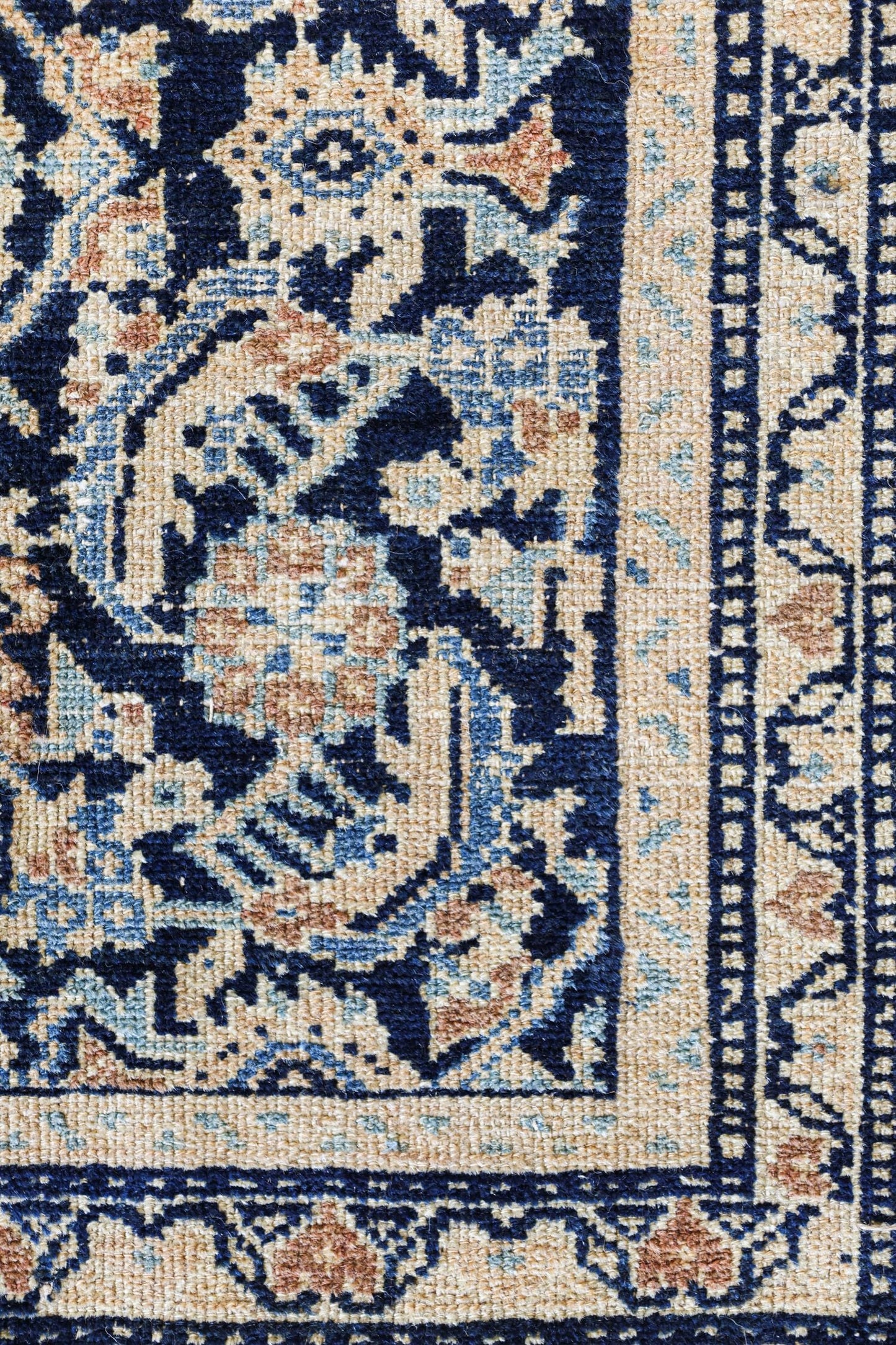 Vintage Malayer Handwoven Tribal Rug, J79417