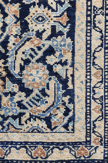 Vintage Malayer Handwoven Tribal Rug, J79417