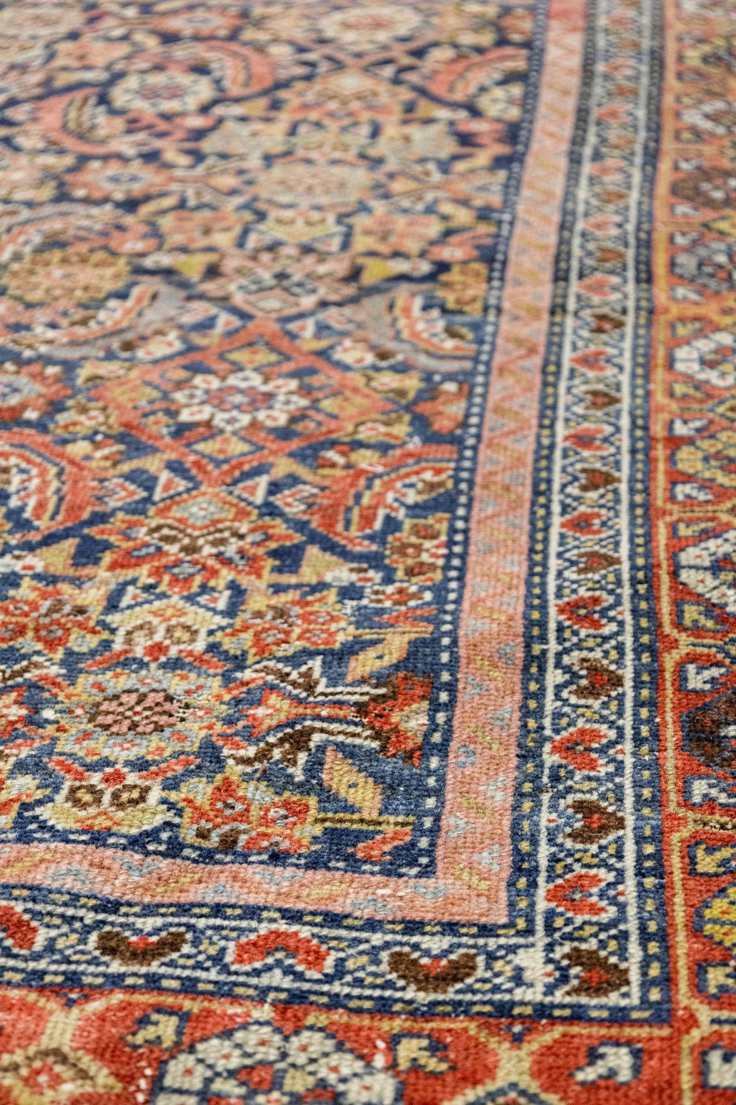 Vintage Malayer Handwoven Tribal Rug, J86294