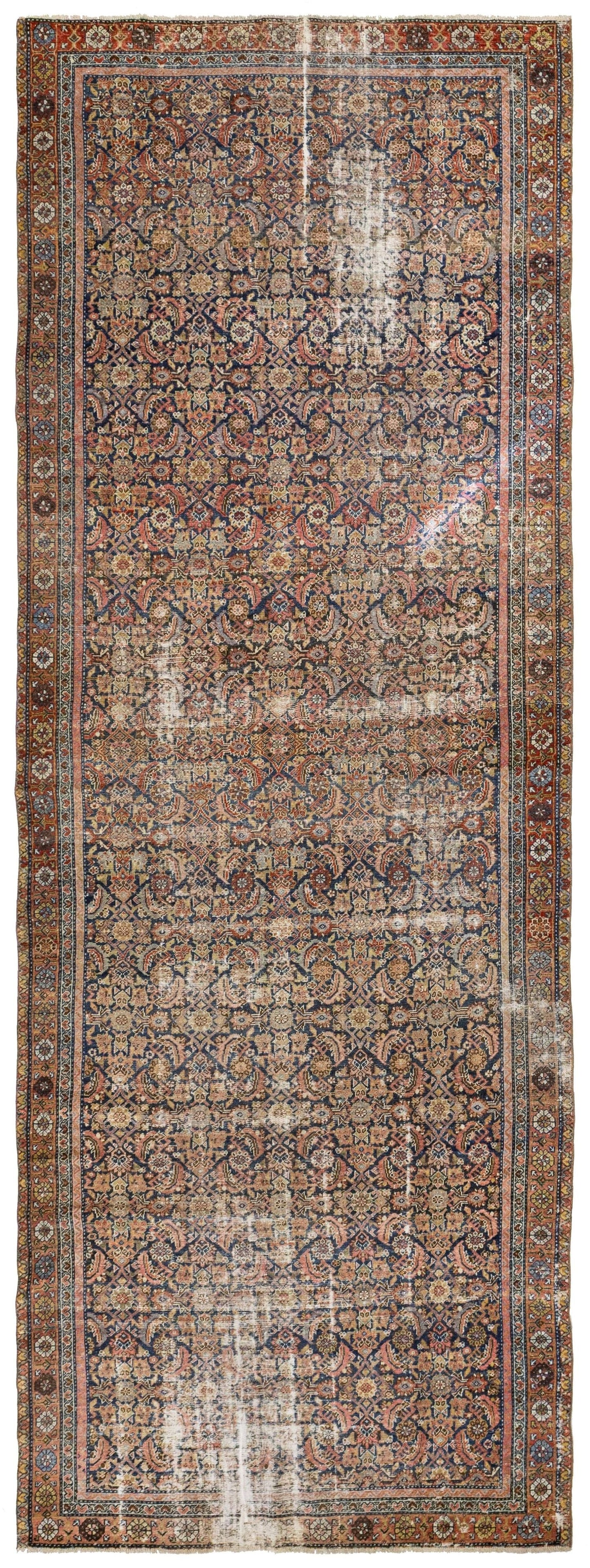Vintage Malayer Handwoven Tribal Rug