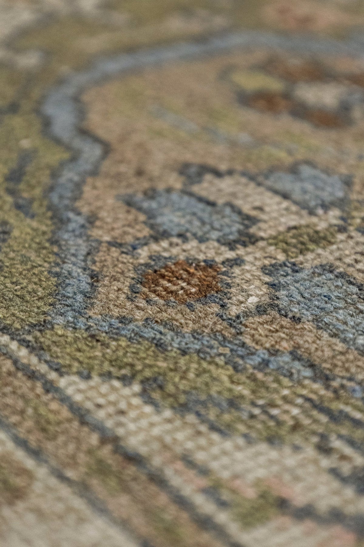 Vintage Malayer Handwoven Tribal Rug, J86480