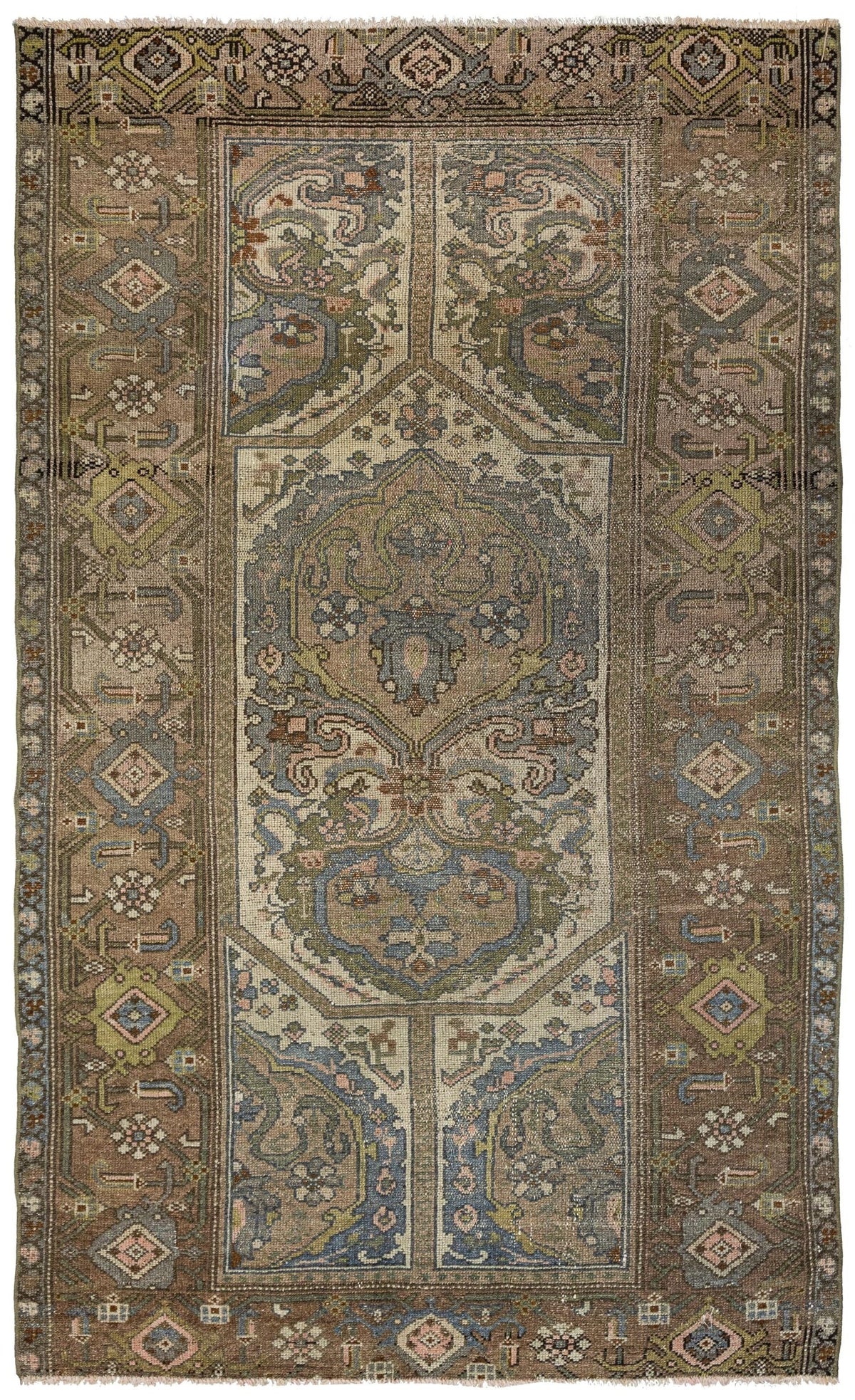 Vintage Malayer Handwoven Tribal Rug