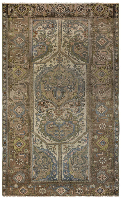 Vintage Malayer Handwoven Tribal Rug