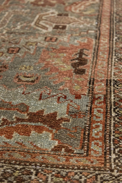 Vintage Malayer Handwoven Tribal Rug, J86609