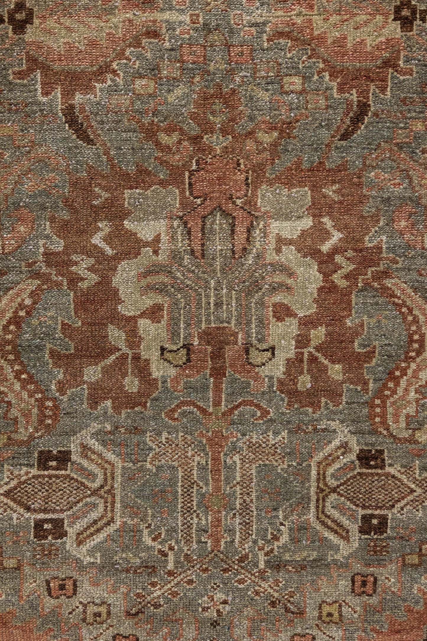 Vintage Malayer Handwoven Tribal Rug, J86609