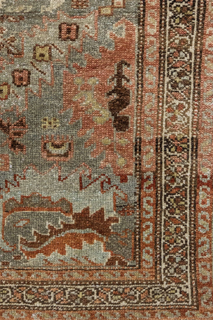 Vintage Malayer Handwoven Tribal Rug, J86609