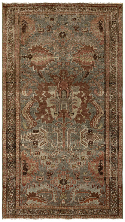 Vintage Malayer Handwoven Tribal Rug