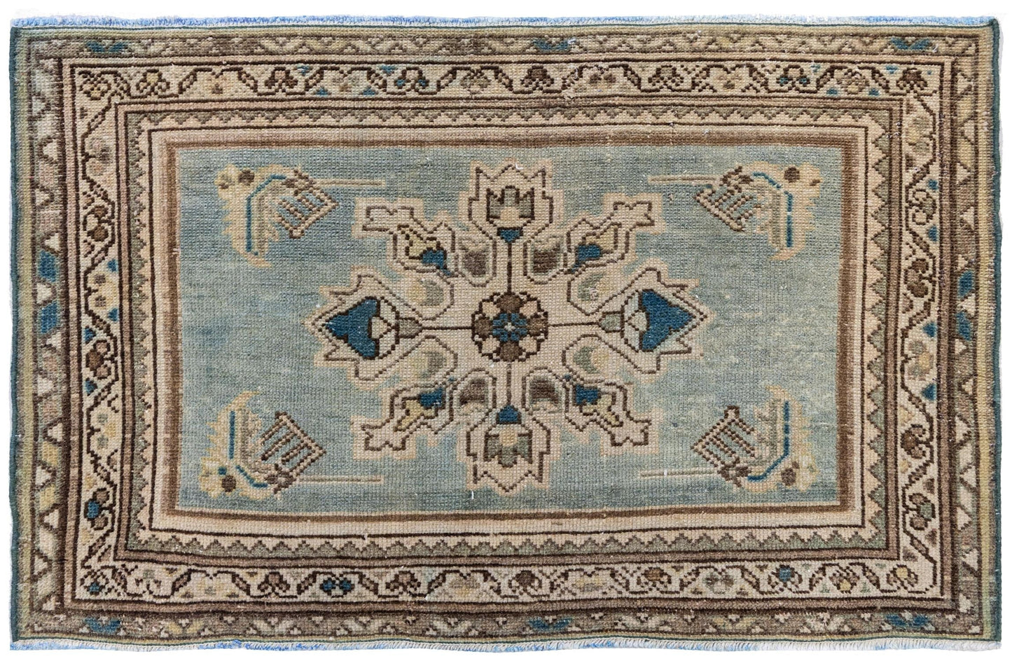 Vintage Malayer Handwoven Tribal Rug