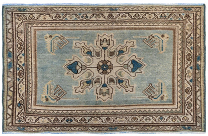 Vintage Malayer Handwoven Tribal Rug