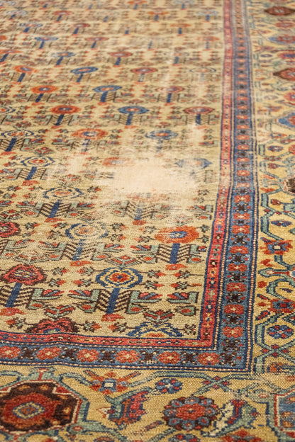 Vintage Malayer Handwoven Tribal Rug, J89245