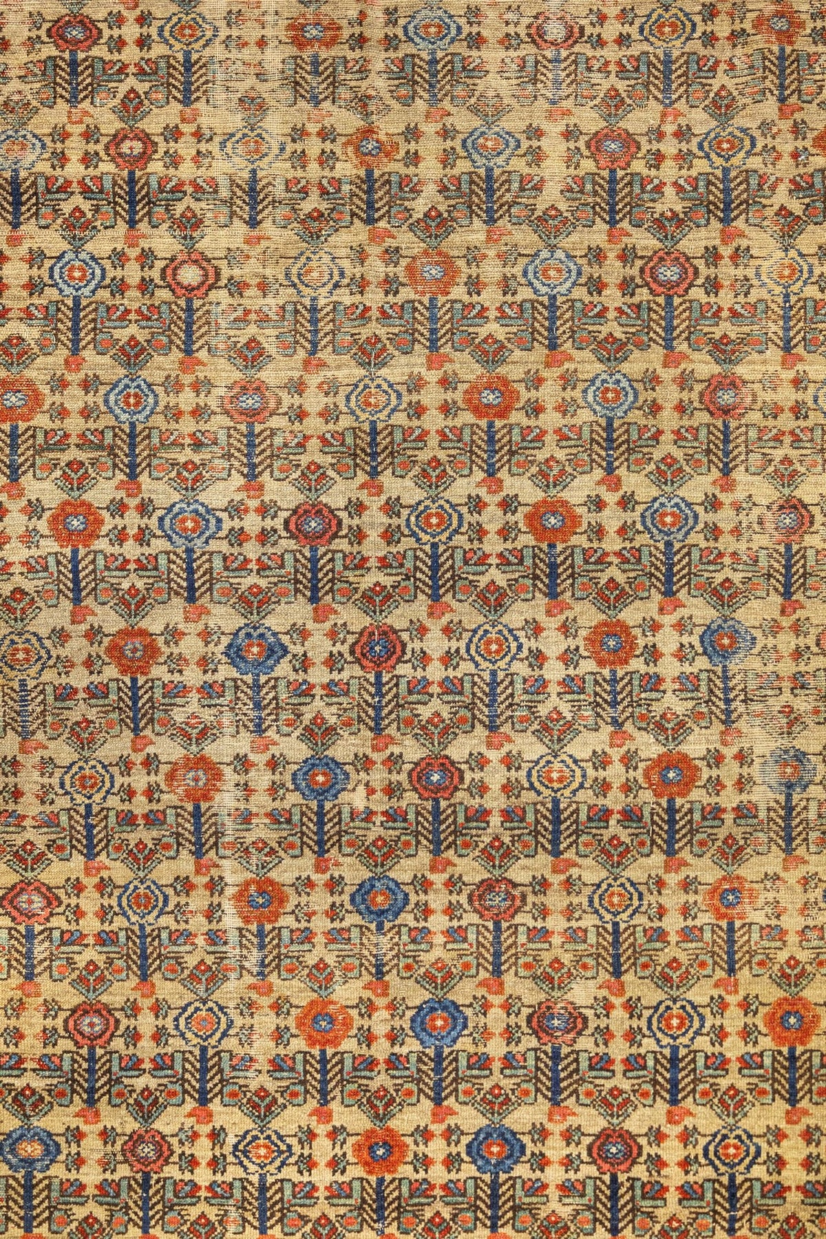 Vintage Malayer Handwoven Tribal Rug, J89245